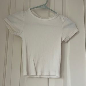 J. Galt White Baby-Tee